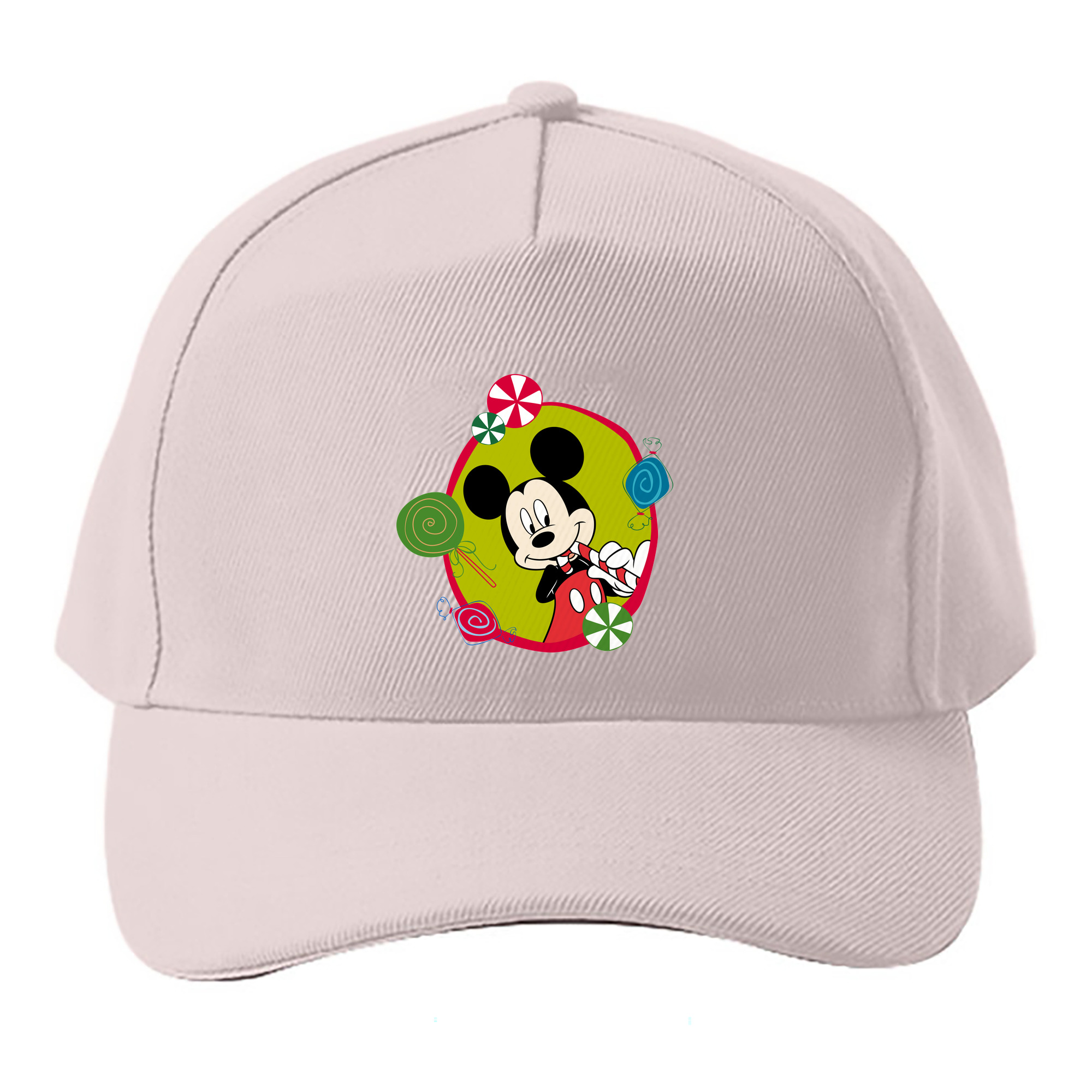 （画像用） ミッキーマウス Mickey Mouse ベースボールキャップ 綿100％ 男女兼用 帽子 スポーツ